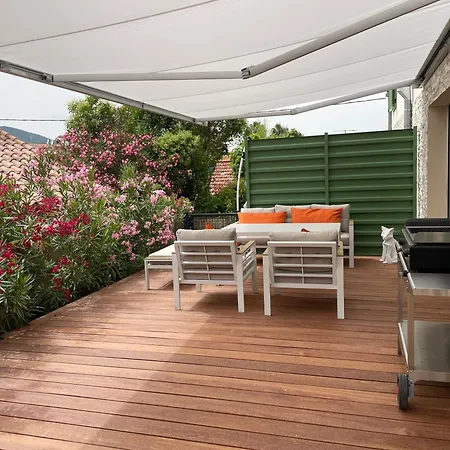 公寓 Superbe Neuf Centre 6 Personnes Calme Avec Jardin 圣马克西姆