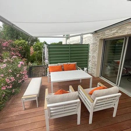 公寓 Superbe Neuf Centre 6 Personnes Calme Avec Jardin 圣马克西姆
