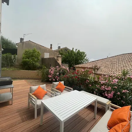 Superbe Neuf Centre 6 Personnes Calme Avec Jardin 公寓 圣马克西姆